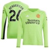 Officiële Voetbalshirt Doelman Manchester United Henderson 26 Thuis 2023-24 Lange Mouw - Heren